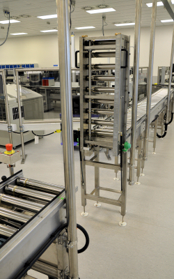 Special Conveyor With Special Safety Escape Facility