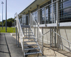 Stainless Steel Staircase and Walkway