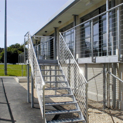 Stainless Steel Walkway and Stairs
