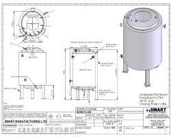 Drawing for Tank Vessel Design